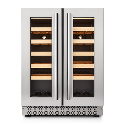 Monteluce Duetto 42-Bottle French-Door Wine Cellar