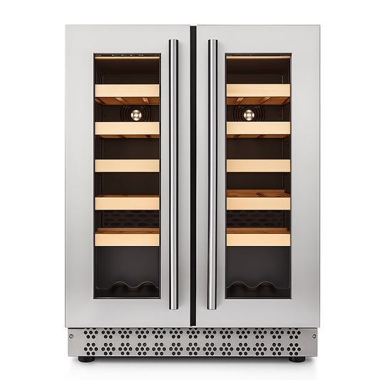 Monteluce Duetto 42-Bottle French-Door Wine Cellar
